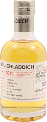 Bruichladdich #LADDIEMP7 2008 Micro-Provenance Series 8yo 1st Fill Ex-Bourbon Cask #4019 63.4% 200ml