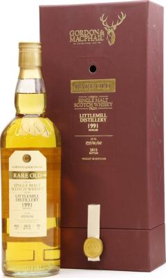 Littlemill 1991 GM Rare Old RO/16/02 46% 700ml