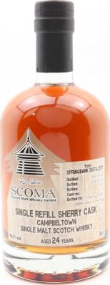 Springbank 1993 Gs Refill Sherry Cask #11 40yo Scoma GmbH 49% 500ml