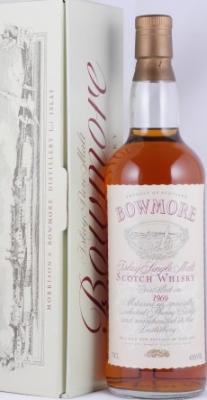 Bowmore 1969 Matured in specially selected Sherry Casks 43% 750ml