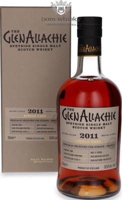 Glenallachie 2011 Single Cask for Europe Batch 5 Ruby Port Pipe 58.6% 700ml