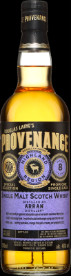 Arran 2013 DL Provenance Ex-Bourbon 46% 700ml