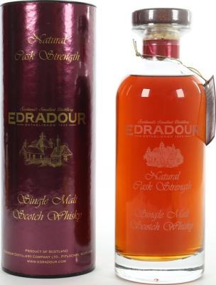 Edradour 2001 Natural Cask Strength Sherry Butt #2218 55.7% 700ml