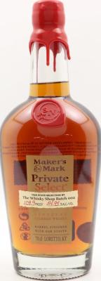Maker's Mark Private Select Finest Whisky 54.95% 700ml