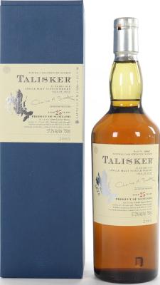 Talisker 25yo Diageo Special Releases 2005 Refill Casks 57.2% 750ml