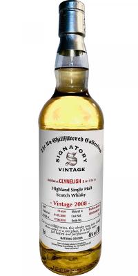 Clynelish 2008 SV The Un-Chillfiltered Collection Bourbon Barrels 800130 + 800131 46% 700ml