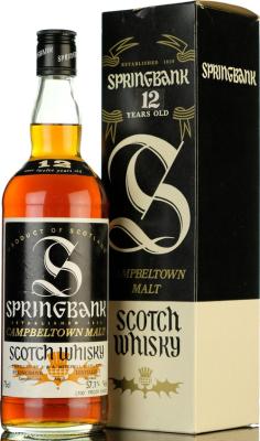 Springbank 100 Proof Imported by Samaroli Sherry Wood 57.1% 750ml