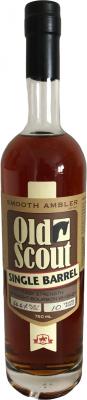 Smooth Ambler 10yo Old Scout Single Barrel New Oak 3825 MGP 56.6% 750ml