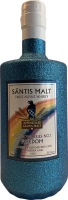Santis Malt Santis Malt Rainbow No. 1 Freedom Old Oak Beer Cask & Madeira Cask 52.4% 500ml