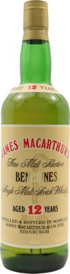 Benrinnes 12yo JM Fine Malt Selection #4366 63.8% 750ml