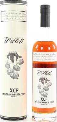 Willett XCF Exploratory Cask Finish Release 1 Small Batch American Rye Whisky 7yo 51.7% 750ml
