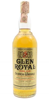 Glen Royal Fine Old Scotch Whisky 100% Scotch Whiskies Livio Partenza Cerratina Pescara Italy 40% 750ml