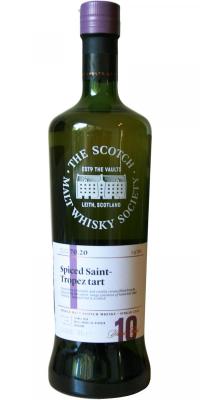 Balblair 2006 SMWS 70.20 Spiced Saint-Tropez tart Refill Bourbon Barrel 57.6% 700ml