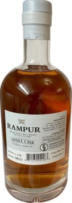 Rampur 2015 Single Cask Collection Ex Bourbon LMDW 57.4% 700ml