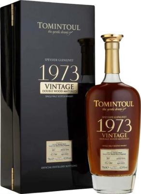 Tomintoul 1973 Vintage Bourbon Barrel & Oloroso Hogshead 42.9% 700ml