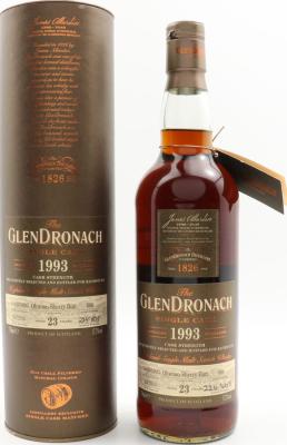 Glendronach 1993 Single Cask Oloroso Sherry Butt #688 Kaohsiung Taiwan 57.3% 700ml