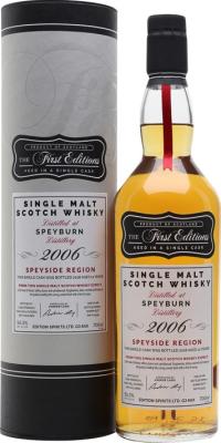 Speyburn 2006 ED The 1st Editions Sherry Butt HL 15539 56.3% 700ml