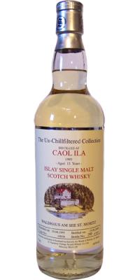 Caol Ila 1995 SV The Un-Chillfiltered Collection Waldhaus am See #10036 World of Whisky St. Moritz 46% 700ml