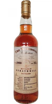 Strathmill 1990 WW8 The Warehouse Collection Port Wine Finish Quarter Cask 505P12 52.5% 700ml