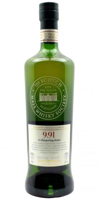 Glen Grant 1990 SMWS 9.91 A whispering dram Refill Ex-Bourbon Hogshead 9.91 53% 700ml