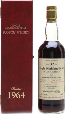 Glenfiddich 1964 IM Sherry Hogshead #10791 58.7% 700ml