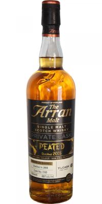 Arran 2008 Private Cask Bourbon Barrel #1163 60% 700ml