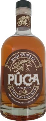 Puca Irish Whisky BLDI ex-Irish stout & ex-rum casks Batch No.1 Aldi Ireland 40% 700ml