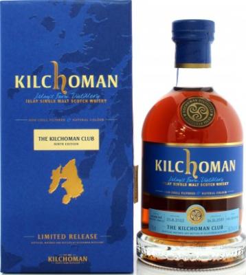 Kilchoman 2012 The Kilchoman Club 9th Edition Unpeated Oloroso Sherry 56.2% 700ml