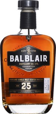 Balblair 25yo 46% 700ml