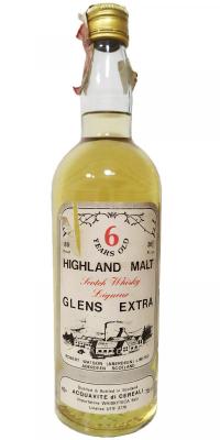 Glens Extra 6yo RW Highland Malt Whiskyteca Salo 45% 750ml