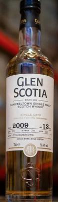 Glen Scotia 2009 Single Cask #372 1st Fill Ex-Bourbon Barrel Bottled for Golden Glen SpiritsMag Renaissance 13yo 56.4% 700ml