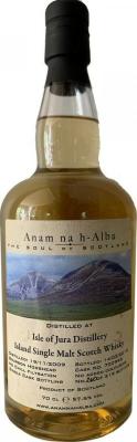 Isle of Jura 2009 ANHA The Soul of Scotland Bourbon Hogshead #700992 57.5% 700ml