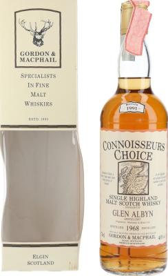 Glen Albyn 1968 GM Connoisseurs Choice 40% 700ml