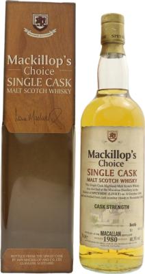 Macallan 1980 McC Single Cask Cask Strength #16446 60.3% 700ml