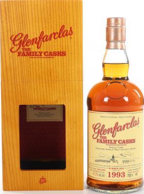 Glenfarclas 1993 The Family Casks Release S20 4th Fill Butt #4677 57.2% 700ml