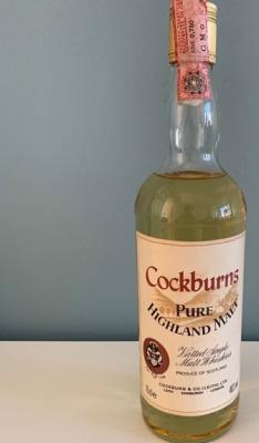 Cockburns Pure Highland Malt Vatted Single Malt Whiskies 40% 750ml