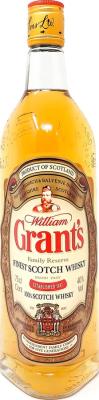 Grant's Family Reserve Finest Scotch Whisky 40% 750ml