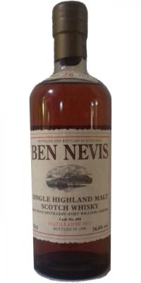 Ben Nevis 1972 Fort William Limited 604 56.6% 700ml