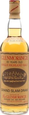 Glenmorangie 10yo Grand Slam Dram 40% 750ml