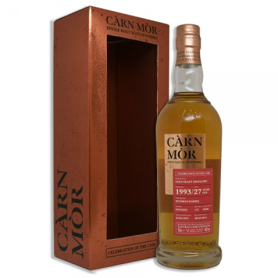 Glen Grant 1993 MSWD Carn Mor Celebration of the Cask Bourbon Barrel #78208 49.5% 700ml