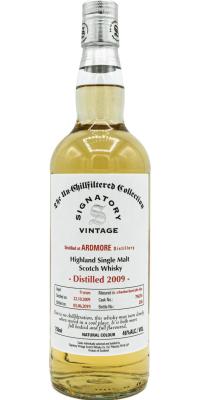 Ardmore 2009 SV The Un-Chillfiltered Collection Ex-Islay Bourbon Barrel #706256 46% 750ml