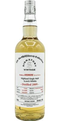 Ardmore 2009 SV The Un-Chillfiltered Collection Ex-Islay Bourbon Barrel #706256 46% 750ml