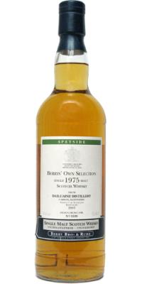 Dailuaine 1975 BR Berrys Own Selection Refill Sherry #5539 46% 700ml