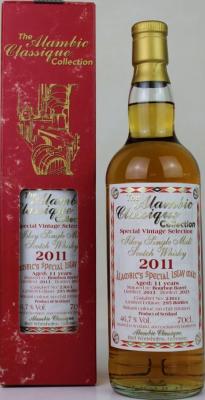 Special Islay Malt 2011 AC Special Vintage Selection Bourbon Barrel 46.7% 700ml