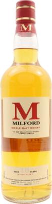 Milford 10yo NZWC Limited Edition from the Willowbank Distillery Oak Casks 43% 750ml