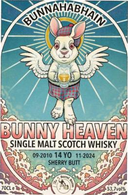 Bunnahabhain 2010 TBBr Bunny Heaven 53.7% 700ml