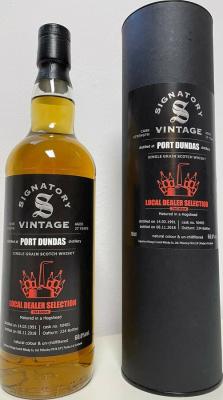 Port Dundas 1991 SV Local Dealer Selection 2nd Edition #50405 60% 700ml