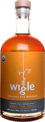 Wigle Organic Rye Whisky Small Cask Series Charred Oak Casks 46% 750ml
