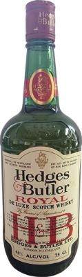 Hedges & Butler Royal De Luxe Scotch Whisky 43% 750ml