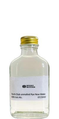 Stork Club Unmalted Rye New Make WhiskyWatcher Blog 60% 200ml